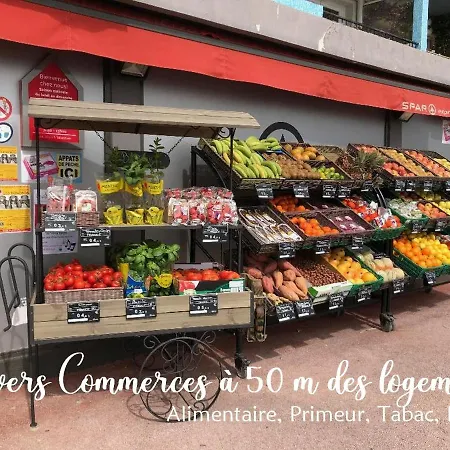 Villadali-fr Appart Clim, Wifi, Terrasse, Cuisine Parking Gratuit Apartment *