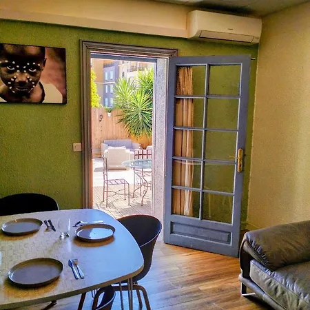 Villadali-fr Appart Clim, Wifi, Terrasse, Cuisine Parking Gratuit Apartamento